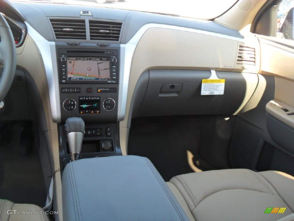 2012 Traverse LT - Dark Blue Metallic / Cashmere/Dark Gray photo #16