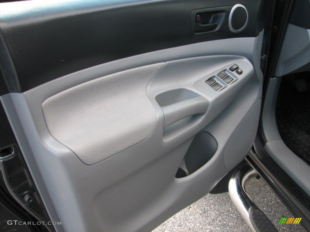 2010 Tacoma V6 SR5 TRD Sport Double Cab 4x4 - Magnetic Gray Metallic / Graphite photo #7