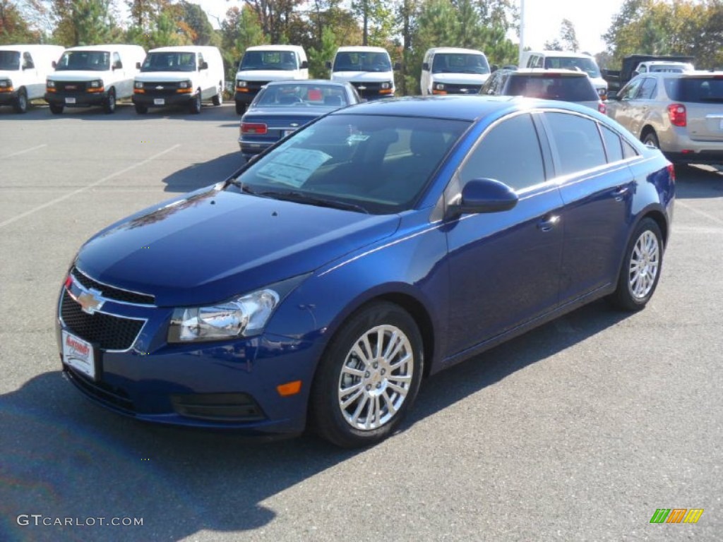 2012 Cruze Eco - Blue Topaz Metallic / Medium Titanium photo #1