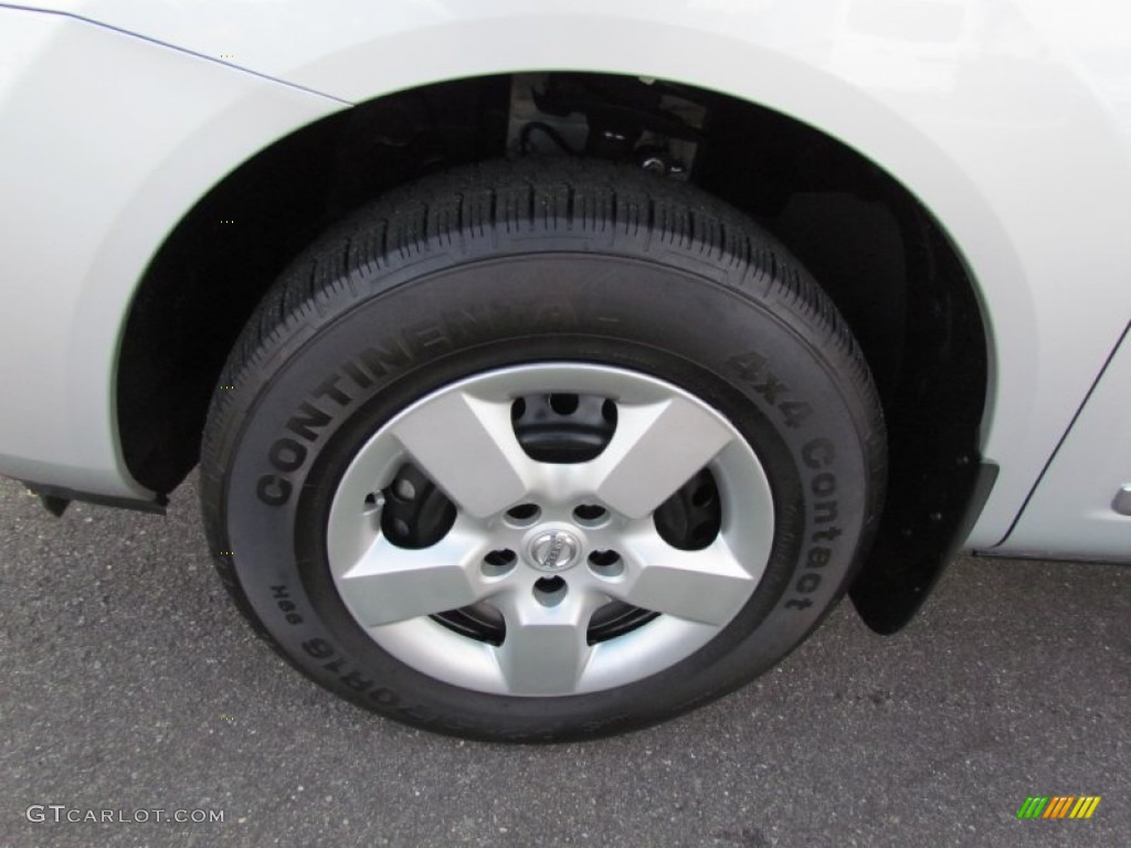 2011 Rogue S AWD - Silver Ice Metallic / Black photo #3