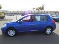 2011 Metallic Blue Nissan Versa 1.8 S Hatchback  photo #4