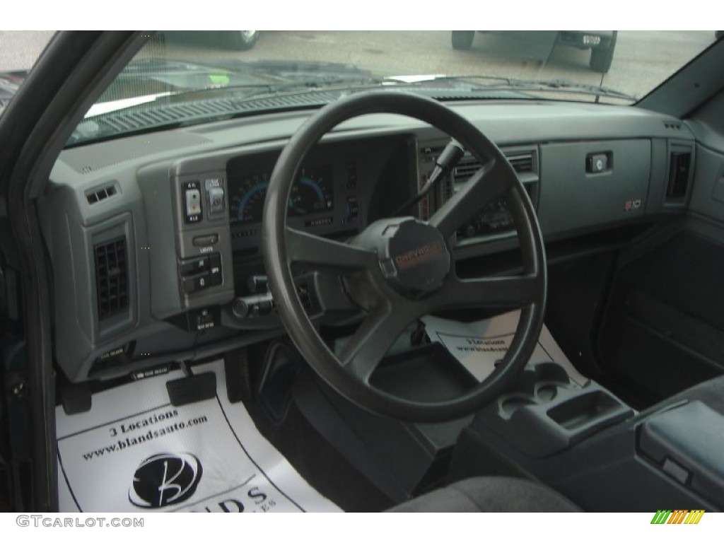 1994 Chevrolet S10 Blazer 4x4 Gray Steering Wheel Photo #55794296