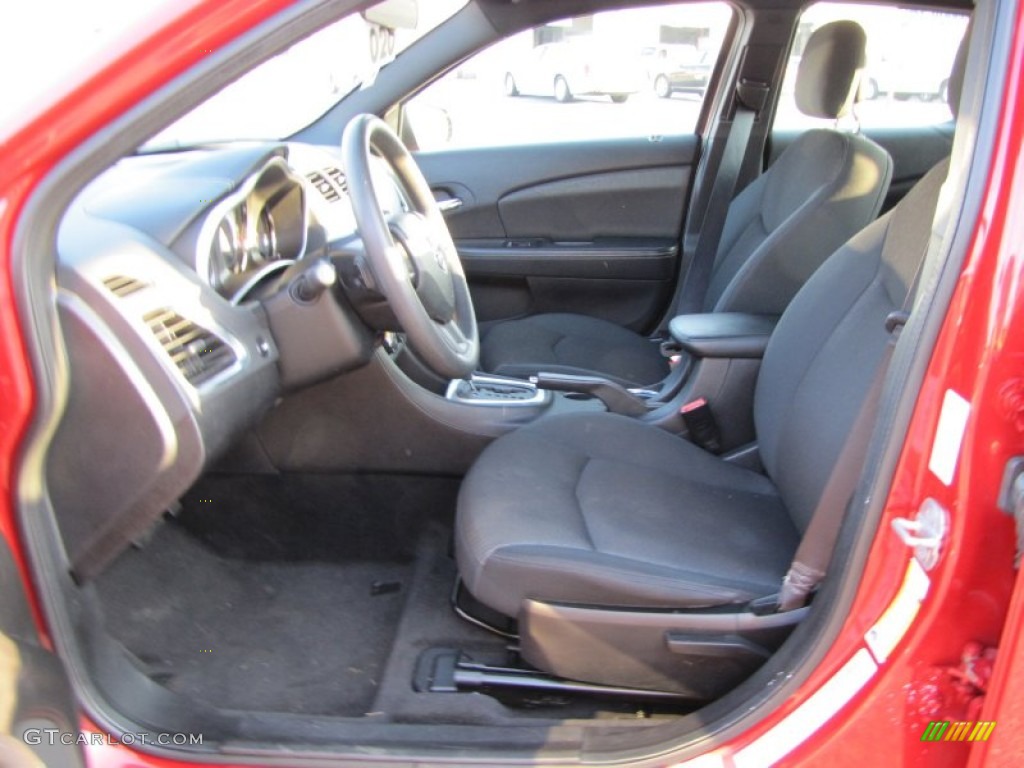 Black Interior 2011 Dodge Avenger Express Photo #55794848