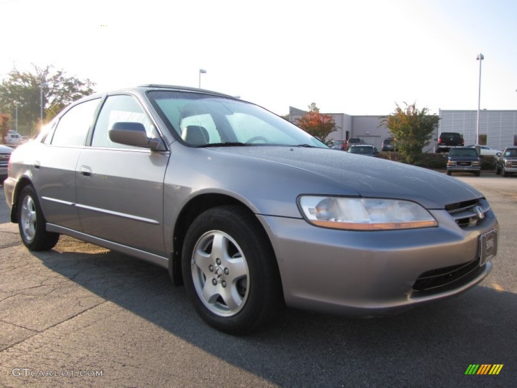 2000 Accord EX V6 Sedan - Signet Silver Metallic / Quartz photo #1