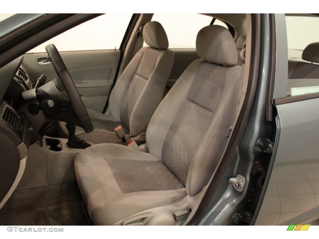 2009 Cobalt LS Sedan - Silver Moss Metallic / Gray photo #6