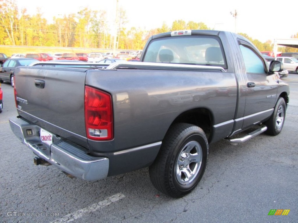 2004 Ram 1500 ST Regular Cab - Graphite Metallic / Dark Slate Gray photo #7