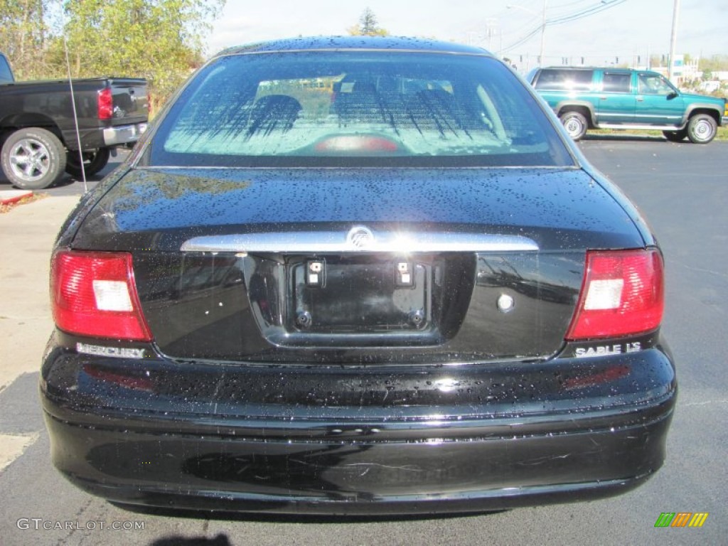 2000 Sable LS Premium Sedan - Black / Dark Charcoal photo #15