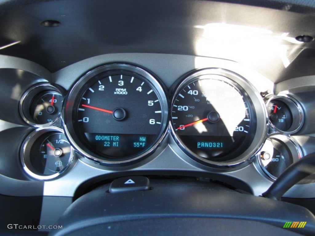 2012 Silverado 1500 LT Regular Cab - Black / Ebony photo #12