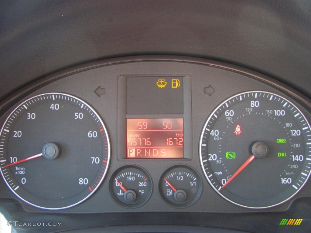 2007 Volkswagen Rabbit 4 Door Gauges Photo #55797926