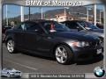 2008 Sparkling Graphite Metallic BMW 1 Series 135i Convertible  photo #1