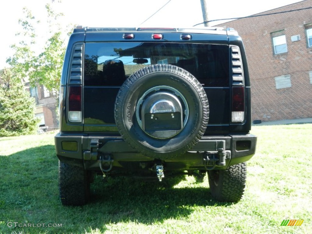 2007 H2 SUV - Black / Ebony Black photo #3