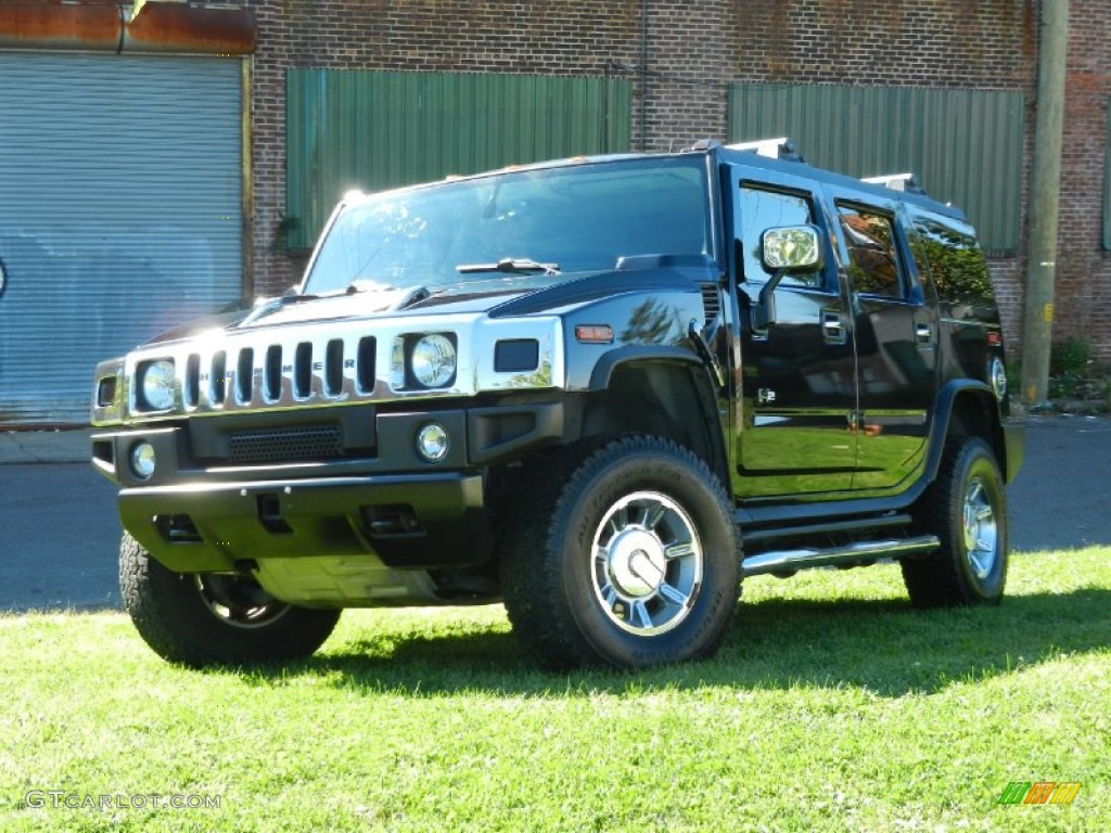 Black 2007 Hummer H2 SUV Exterior Photo #55798865