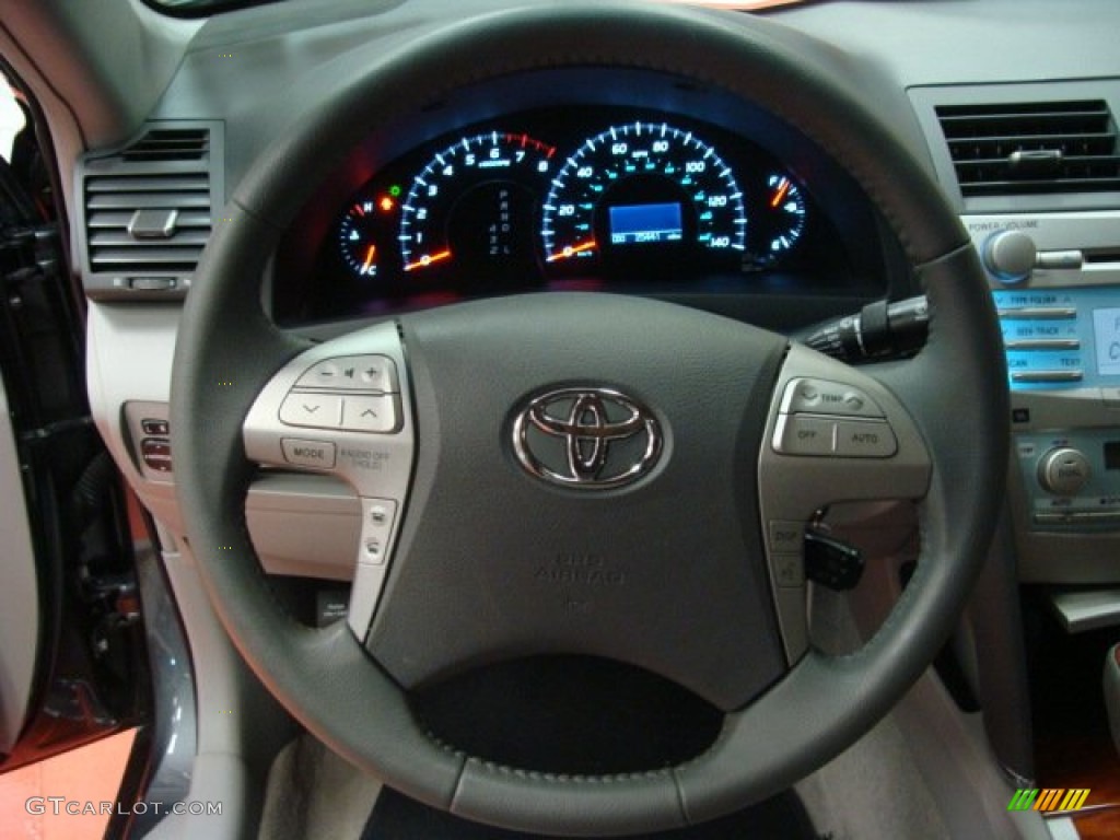 2009 Camry XLE - Magnetic Gray Metallic / Ash photo #17