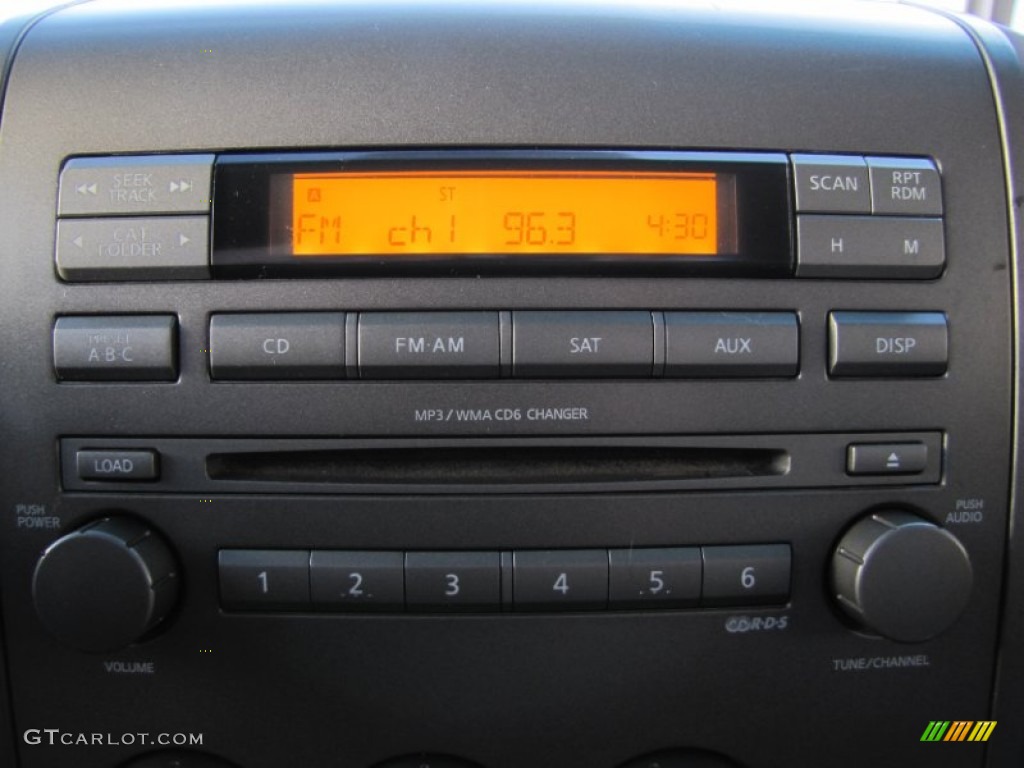 2006 Nissan Titan SE King Cab 4x4 Audio System Photos