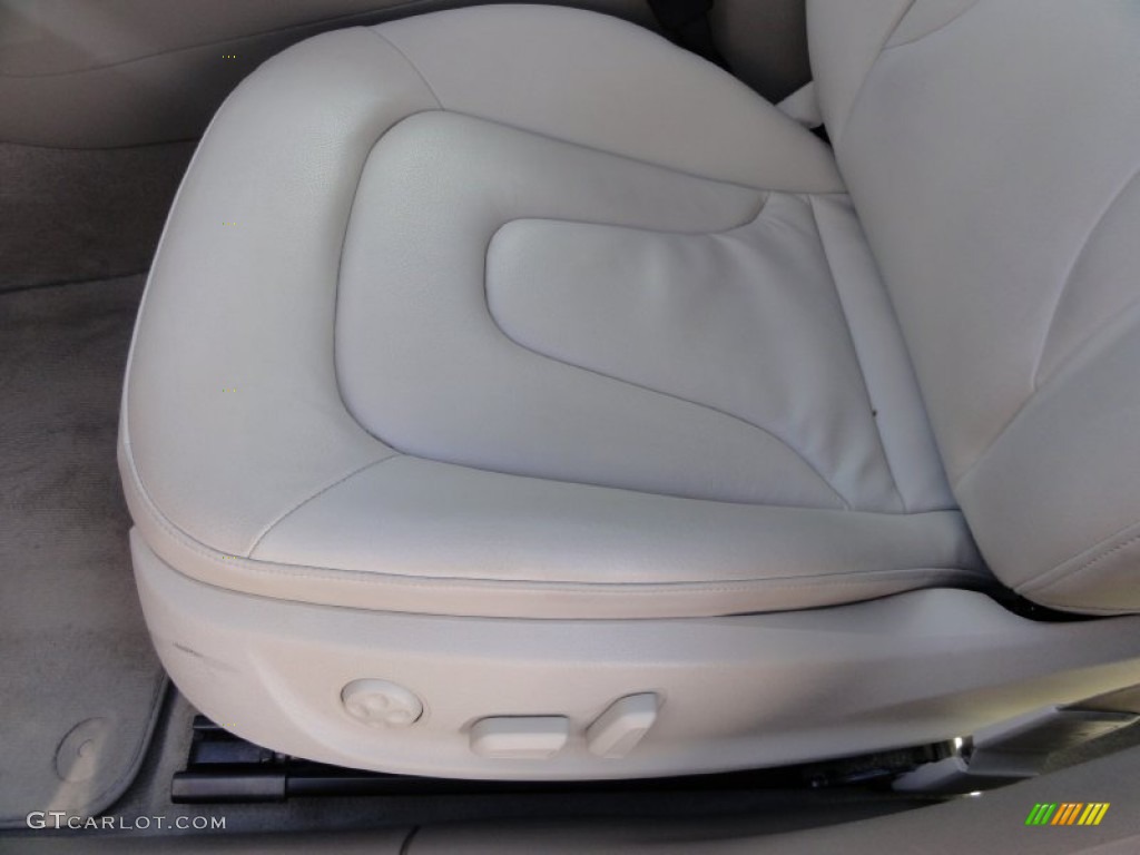Cardamom Beige Interior 2009 Audi A4 2.0T Premium quattro Sedan Photo #55804084