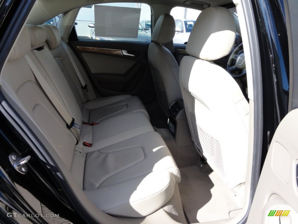 Cardamom Beige Interior 2009 Audi A4 2.0T Premium quattro Sedan Photo #55804148