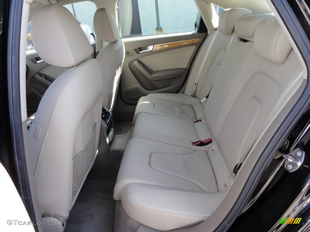 Cardamom Beige Interior 2009 Audi A4 2.0T Premium quattro Sedan Photo #55804154