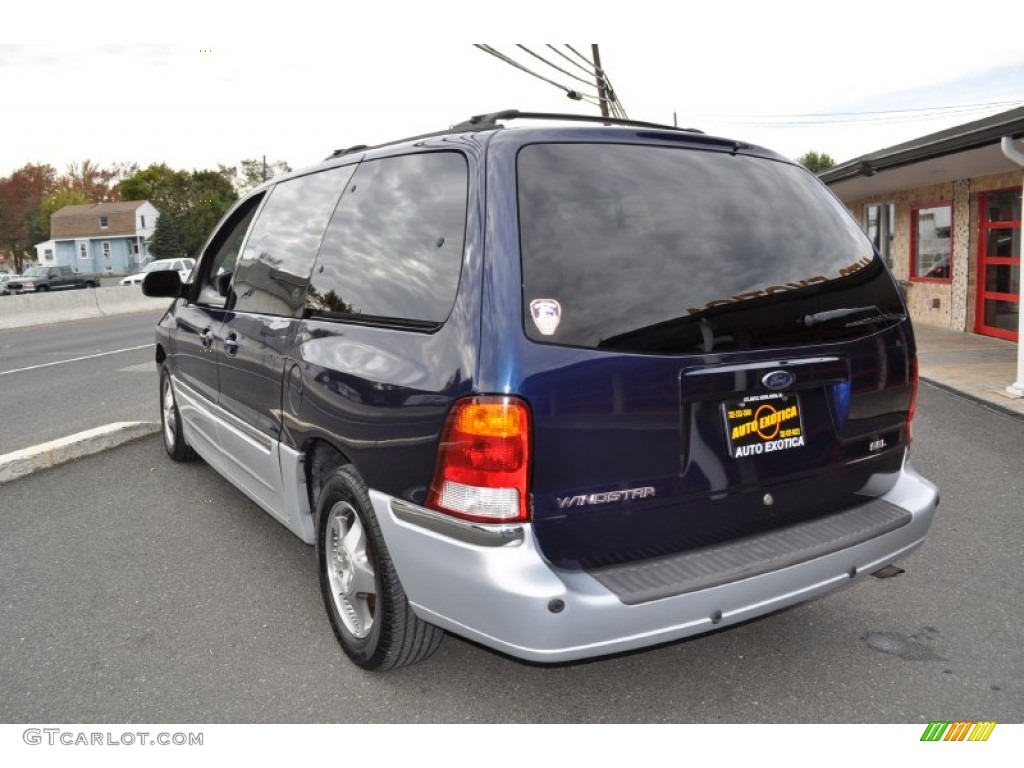 2000 Windstar SEL - Medium Royal Blue Metallic / Medium Graphite photo #2