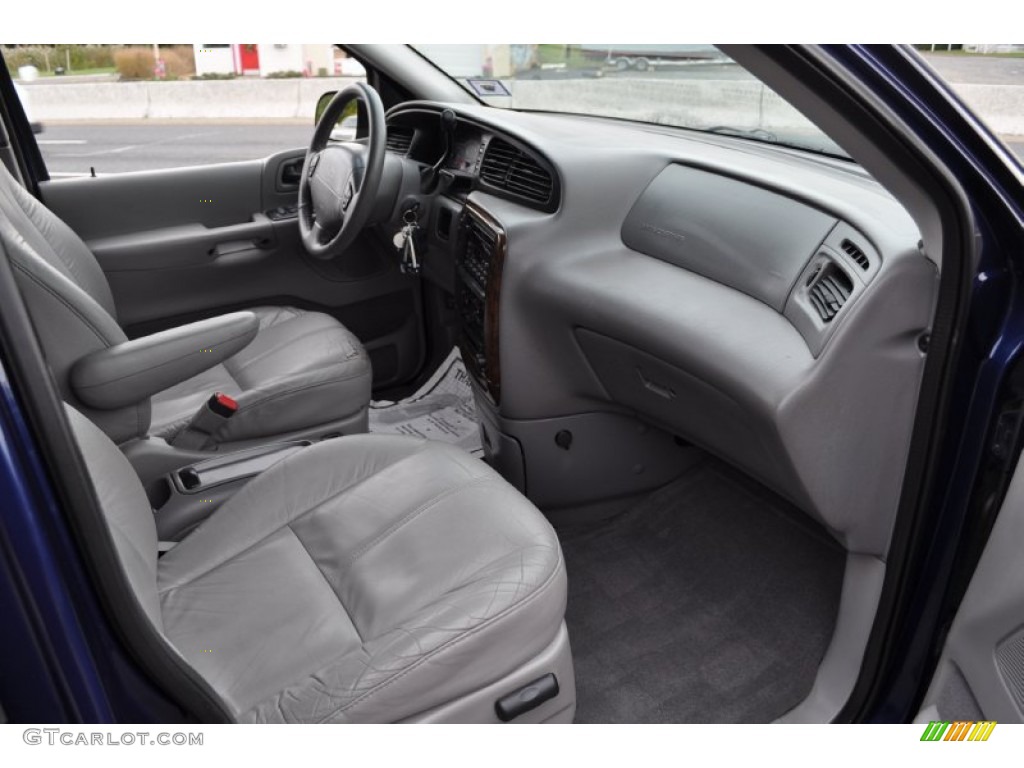 2000 Windstar SEL - Medium Royal Blue Metallic / Medium Graphite photo #7