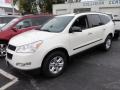 2012 White Chevrolet Traverse LS  photo #2