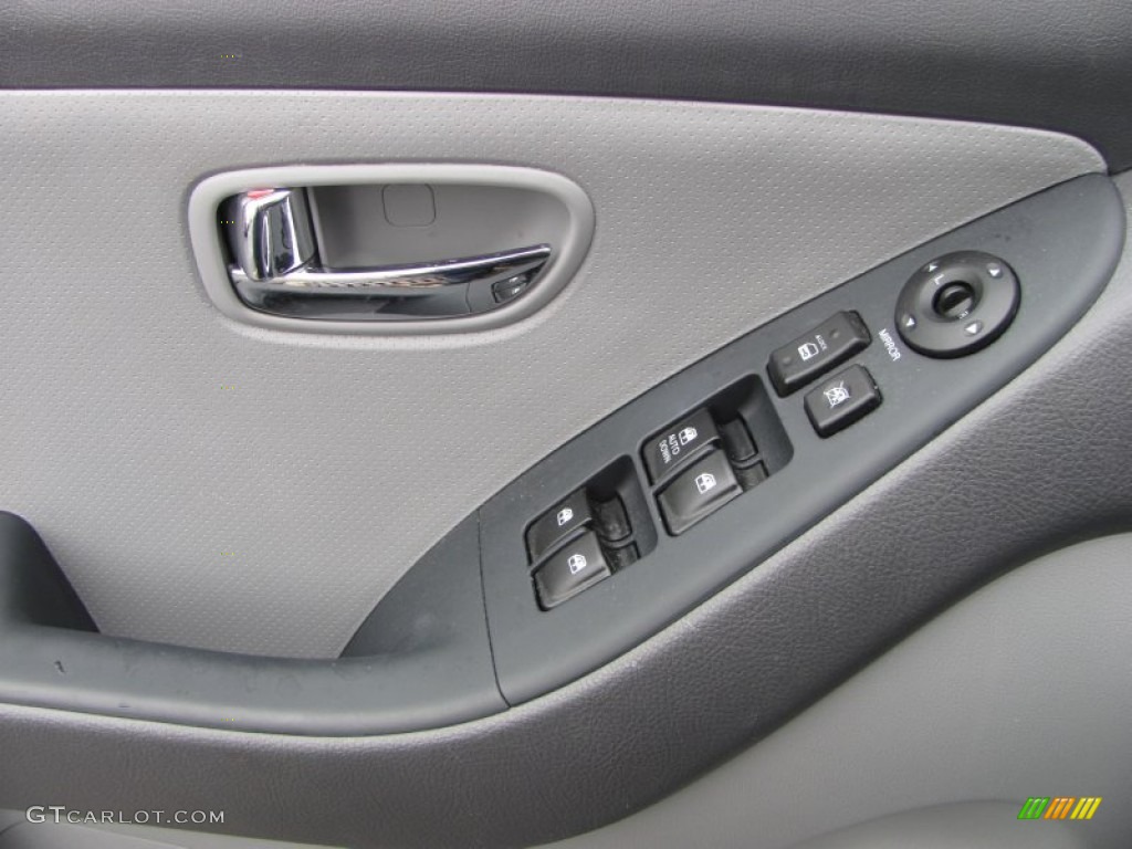 2010 Elantra GLS - Ebony Black / Gray photo #9