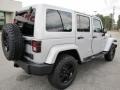 Bright Silver Metallic 2012 Jeep Wrangler Unlimited Sahara Arctic Edition 4x4 Exterior