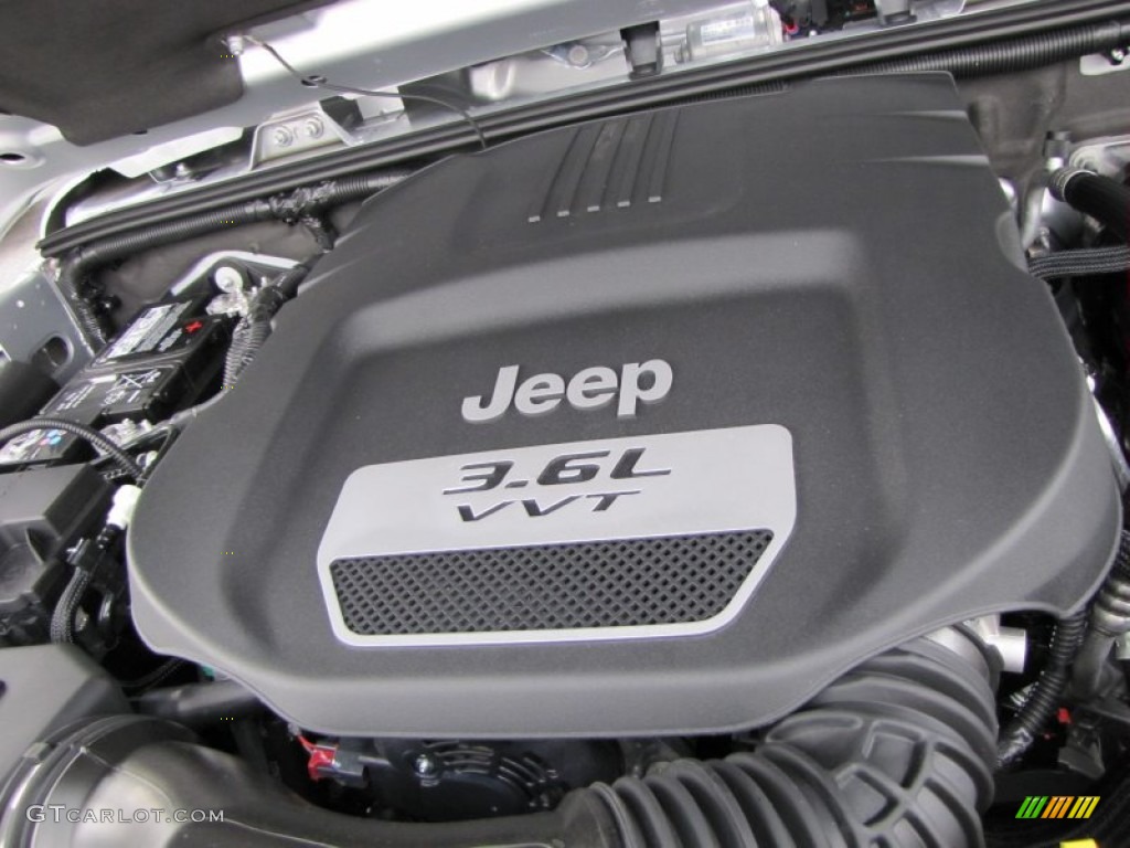 2012 Jeep Wrangler Unlimited Sahara Arctic Edition 4x4 3.6 Liter DOHC 24-Valve VVT Pentastar V6 Engine Photo #55806293