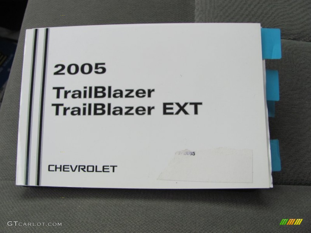 2005 TrailBlazer LS 4x4 - Emerald Jewel Green Metallic / Light Gray photo #4