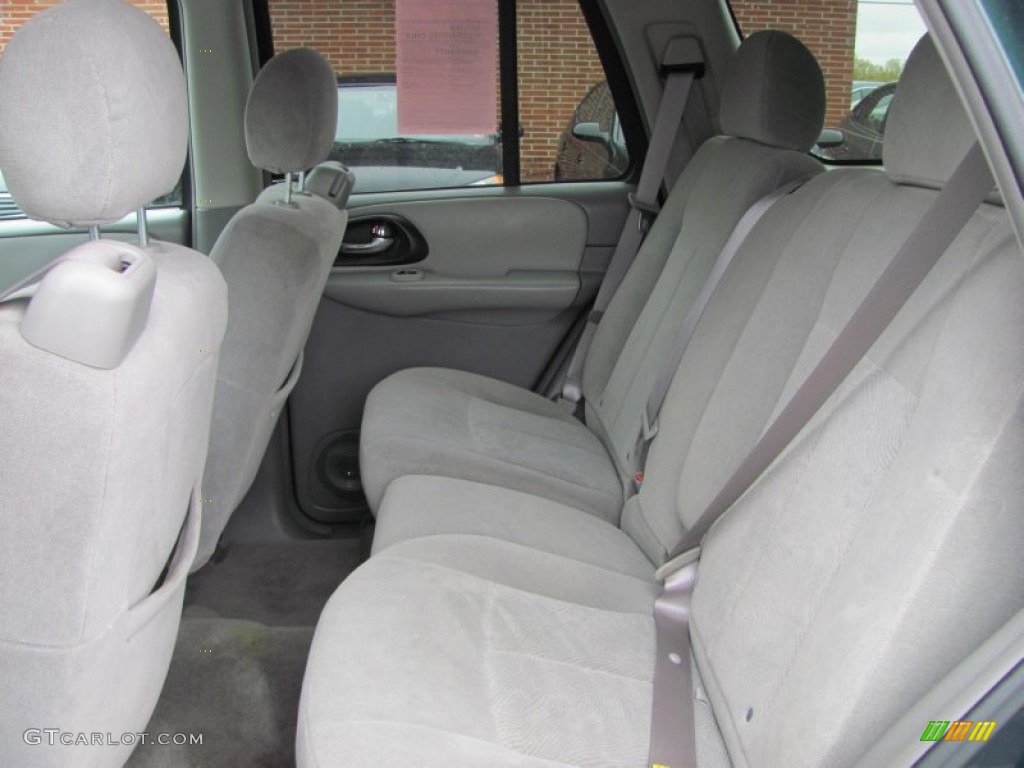 2005 TrailBlazer LS 4x4 - Emerald Jewel Green Metallic / Light Gray photo #12