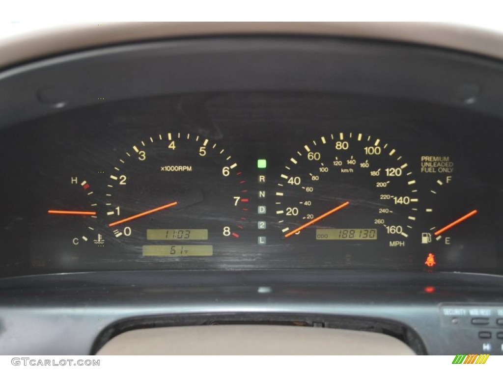 1997 Lexus SC 400 Gauges Photos