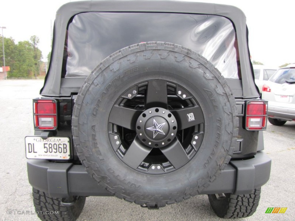 2012 Jeep Wrangler Unlimited Sport 4x4 Custom Wheels Photo #55806452
