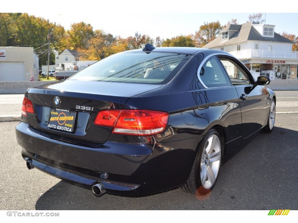 2007 3 Series 335i Coupe - Monaco Blue Metallic / Black photo #3