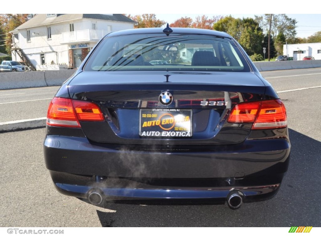 2007 3 Series 335i Coupe - Monaco Blue Metallic / Black photo #24