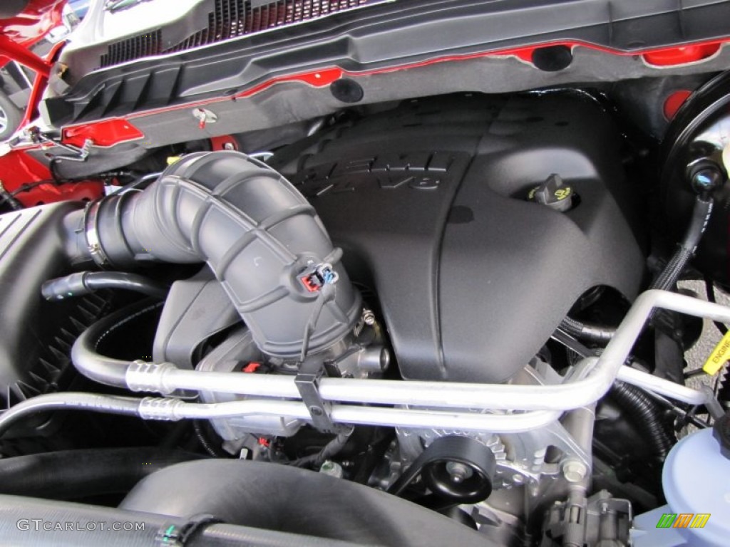 2012 Dodge Ram 1500 Express Crew Cab 5.7 Liter HEMI OHV 16-Valve VVT MDS V8 Engine Photo #55807580