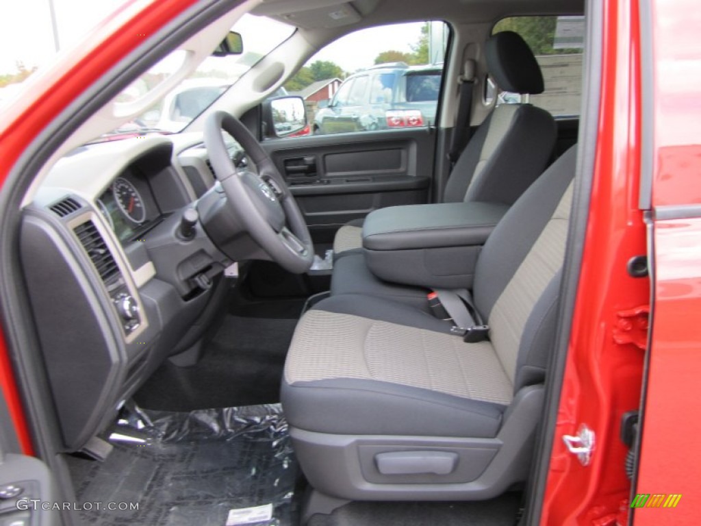 Dark Slate Gray/Medium Graystone Interior 2012 Dodge Ram 1500 Express Crew Cab Photo #55807589