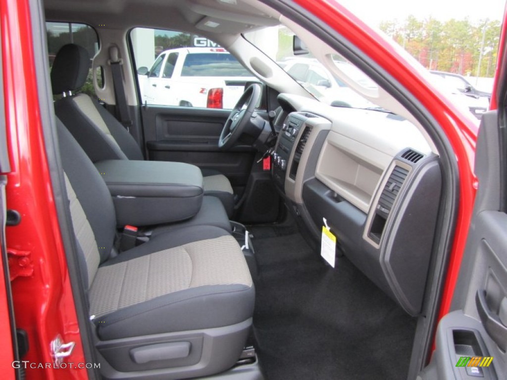 Dark Slate Gray/Medium Graystone Interior 2012 Dodge Ram 1500 Express Crew Cab Photo #55807610