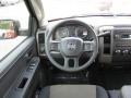 Dark Slate Gray/Medium Graystone 2012 Dodge Ram 1500 Express Crew Cab Steering Wheel