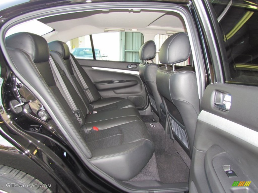Graphite Interior 2009 Infiniti G 37 Sedan Photo #55808318