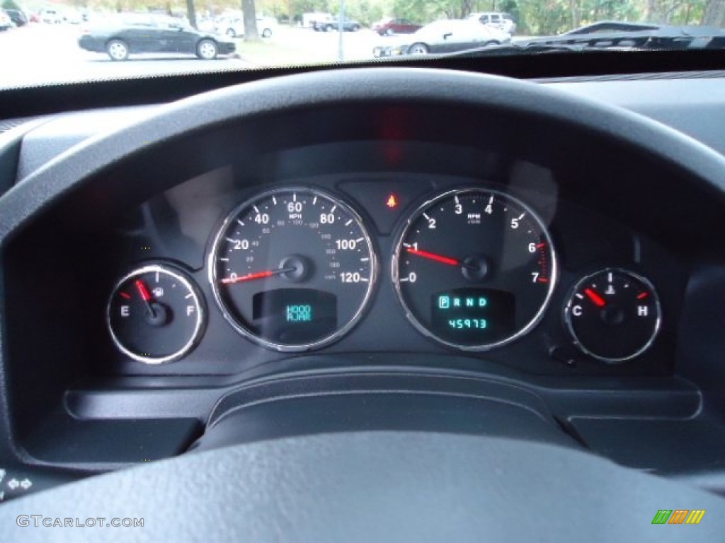 2009 Jeep Liberty Limited 4x4 Gauges Photo #55808431