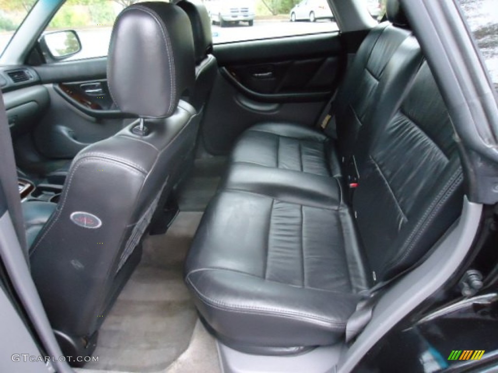 Black Interior 2001 Subaru Outback Limited Wagon Photo #55808729