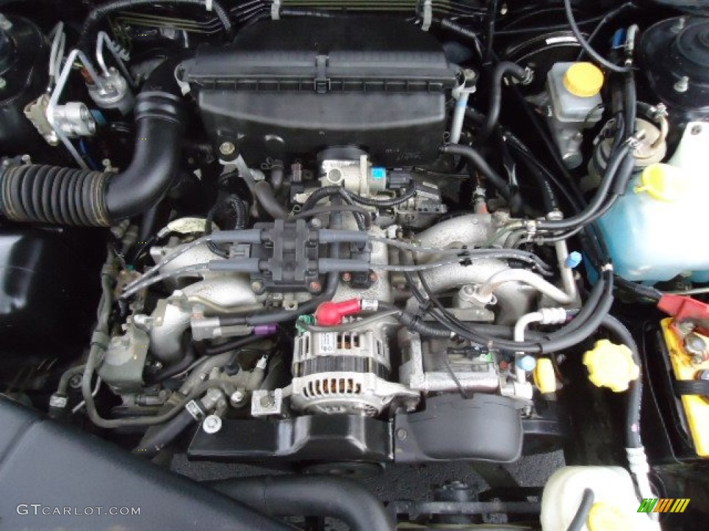 2001 Subaru Outback Limited Wagon Engine Photos