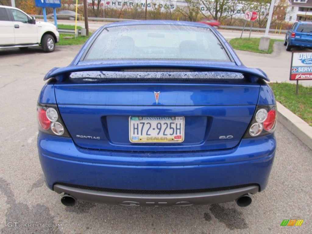 2006 GTO Coupe - Impulse Blue Metallic / Blue photo #3