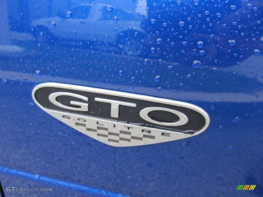 2006 Pontiac GTO Coupe Marks and Logos Photo #55809332