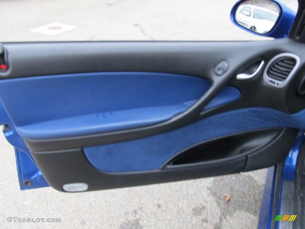 2006 Pontiac GTO Coupe Blue Door Panel Photo #55809362