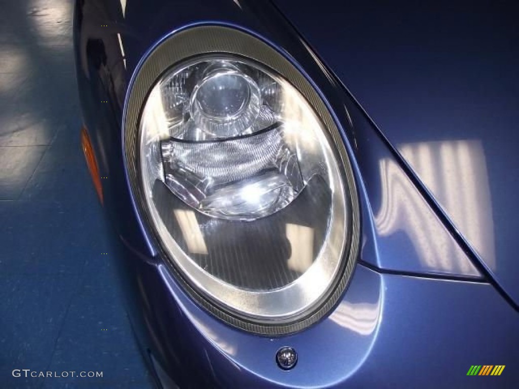 2006 911 Carrera S Coupe - Cobalt Blue Metallic / Stone Grey photo #8