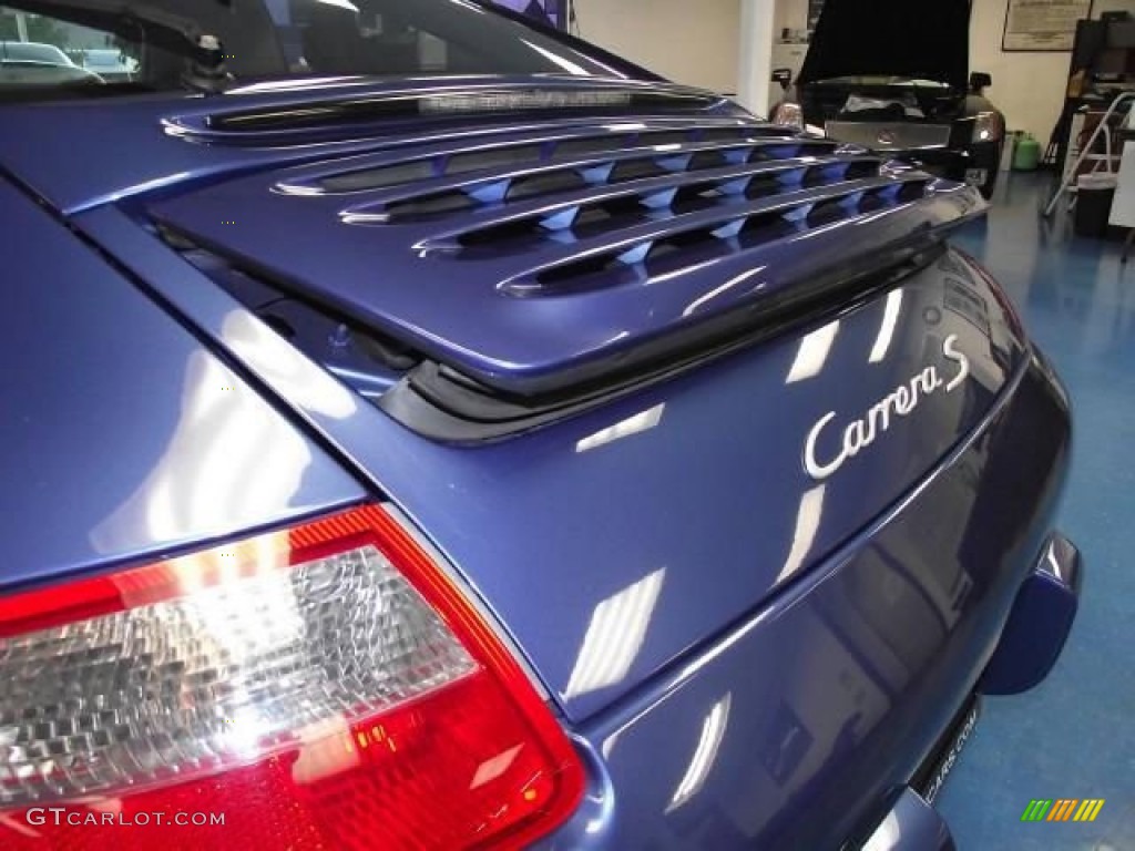 2006 911 Carrera S Coupe - Cobalt Blue Metallic / Stone Grey photo #14