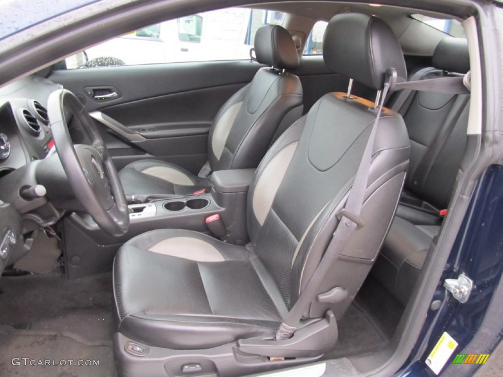 Ebony Black Interior 2008 Pontiac G6 GXP Coupe Photo #55809485