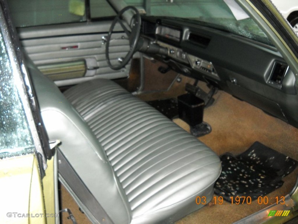 Ivy Gold Interior 1968 Buick Skylark Custom Coupe Photo #55809584