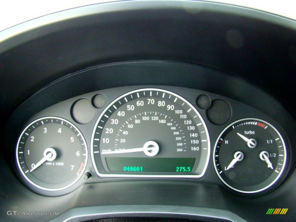 2008 Saab 9-3 Aero SportCombi Wagon Gauges Photo #55810049
