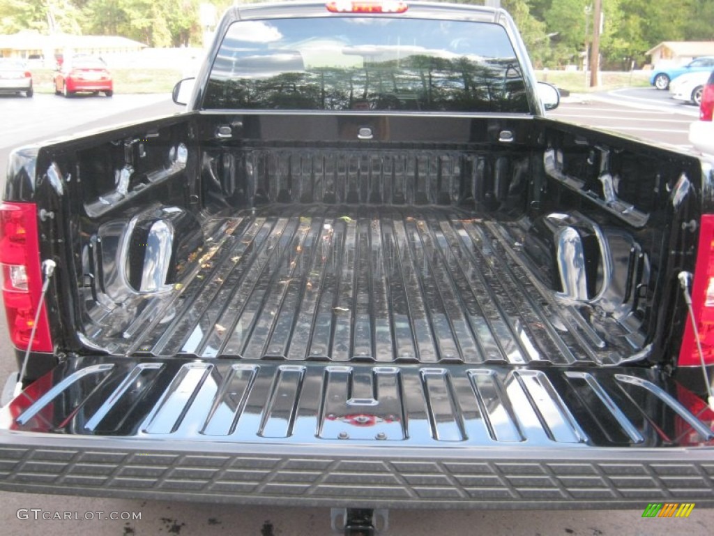 2012 Silverado 1500 LS Regular Cab 4x4 - Black Granite Metallic / Dark Titanium photo #16